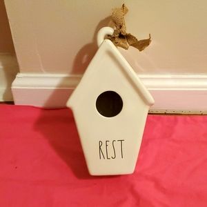 RAE DUNN BIRD HOUSE